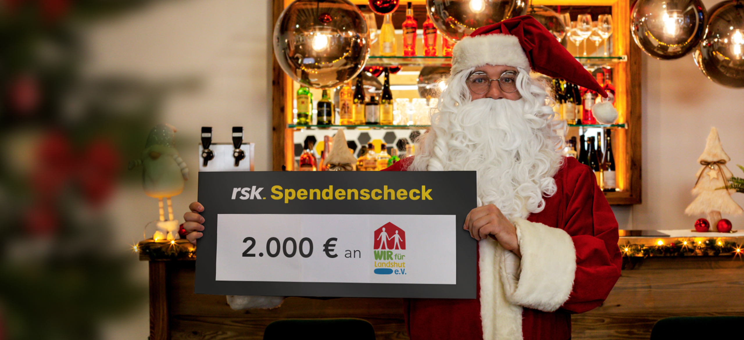 UNSER GESCHENK: EINE SPENDE