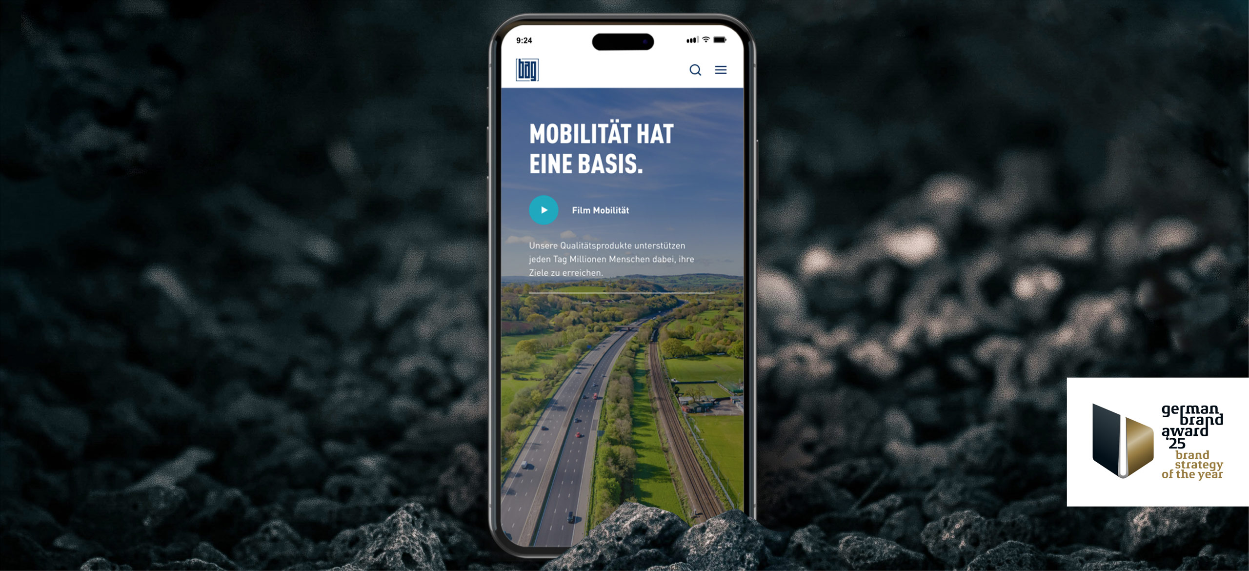 Basalt AG – digital presence